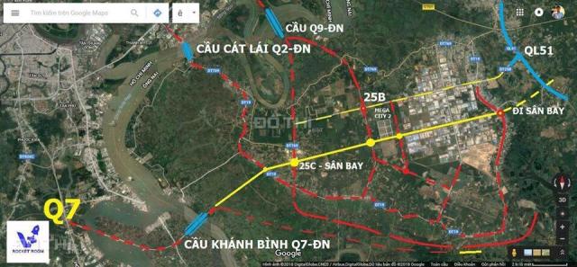 Bán đất tại đường 25C, Xã Phú Hội, Nhơn Trạch, Đồng Nai diện tích 100m2, giá từ 550 triệu