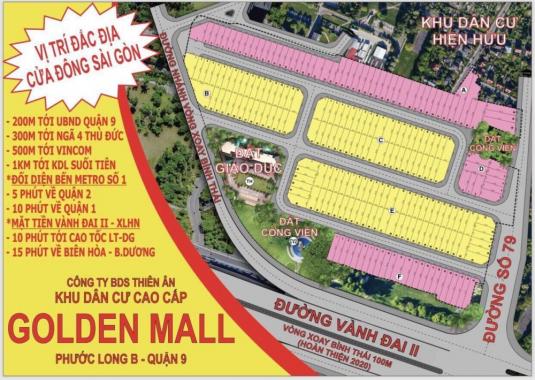 Dự án Golden Mall, đường 79 Đỗ Xuân Hợp, P. Phước Long B, Q. 9