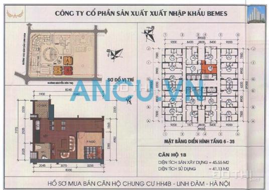 860 triệu căn hộ tầng 6 Linh Đàm, Hoàng Liệt, Hoàng Mai, full nội thất, view đẹp, cần bán gấp