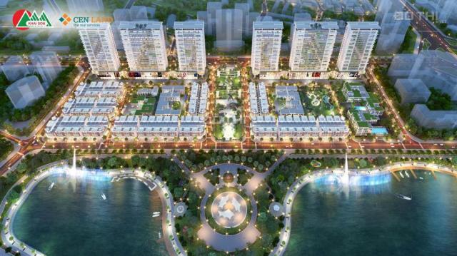 Bán căn góc 5 tầng, MT 6m đẹp nhất dự án Khai Sơn Town, Long Biên ngay gần hồ 30ha, 098.660.3136