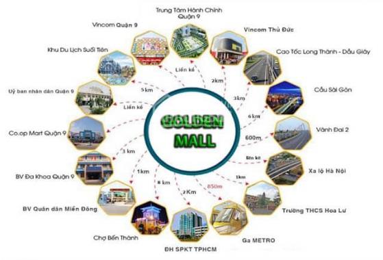 KĐT Golden Mall QH 1/500, ngã tư Bình Thái, Xa Lộ Hà Nội, đường 79 Vành Đai, Phước Long B, Q. 9