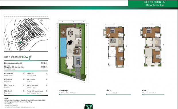 Bán biệt thự cao cấp Venica mặt tiền Đỗ Xuân Hợp, Quận 9