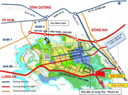 Bán đất nền dự án có SH riêng (XDHN - HUD) tại Nhơn Trạch, Đồng Nai, LH 0973 021 680
