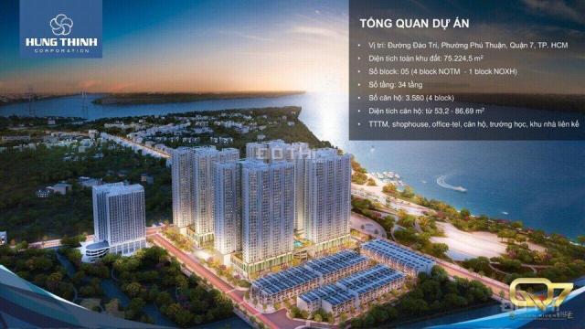 Căn hộ Q7 Saigon Riverside mặt tiền Đào Trí giá rẻ, view sông, full nội thất, CK 3%. LH 0938430460