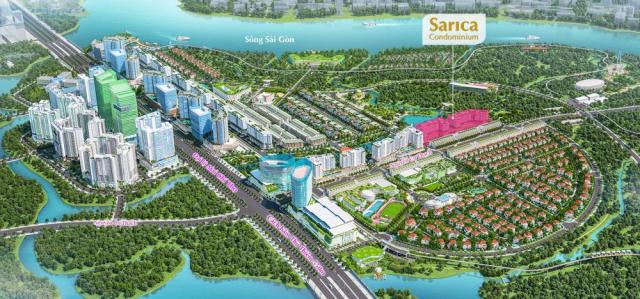 Bán căn hộ khu Sala - Sarica 3PN - 12,5 tỷ, liên hệ 0906695734