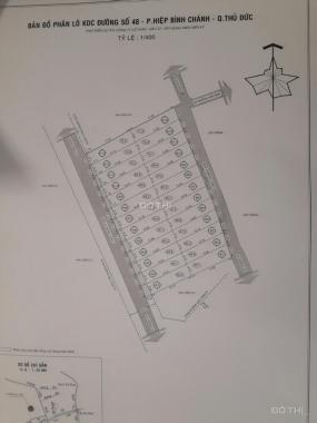 Bán đất hẻm 99 đường 48, Hiệp Bình Chánh, sổ hồng 69m2, giá 3.8 tỷ