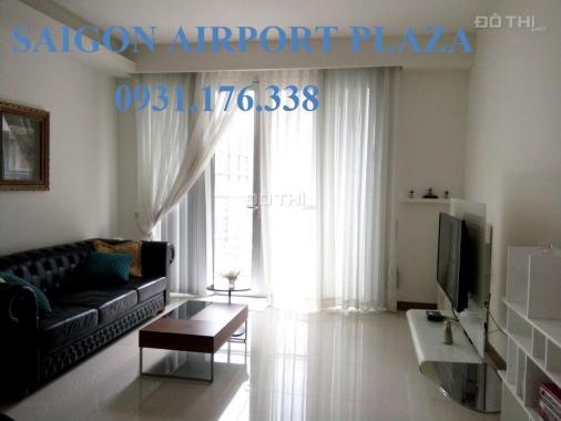 Bán căn hộ siêu đẹp Saigon Airport Plaza 95m2, tầng cao, view sân vườn, nội thất nhập