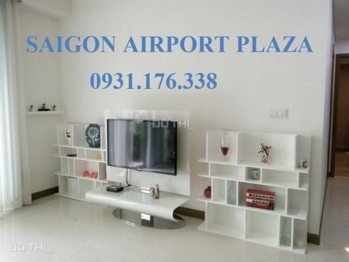 Bán căn hộ siêu đẹp Saigon Airport Plaza 95m2, tầng cao, view sân vườn, nội thất nhập