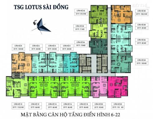 TSG Lotus - dự án hot nhất KĐT Sài Đồng, view biệt thự mở bán đợt 1, chiết khấu 1.5%. 0943357644