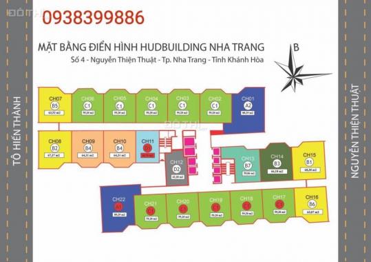 Còn vài căn HUD Building Nha Trang giá tốt - ký hợp đồng với CĐT - 25/4 được xem nhà mẫu