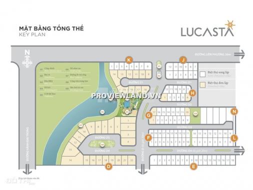 Bán biệt thự đơn lập Lucasta, Q9, có diện tích 320,4m2 đất, 1 trệt, 2 lầu, 4 phòng ngủ