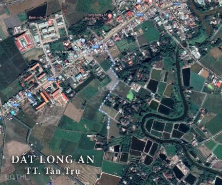 Bán đất giá rẻ tại đường TL 833, Xã Tân Trụ, Tân Trụ, Long An, diện tích 2440m2, giá 878 triệu