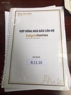Chính chủ cần bán căn hộ Saigon Home 1 phòng ngủ, DT 48 m2. 
