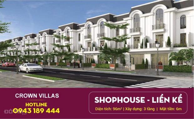 Mở bán chính thức - quỹ căn - bảng giá KĐT Crown Villas Thái Hưng. LH: 0943189444