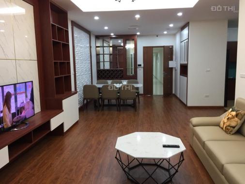 Cho thuê căn hộ chung cư tòa CT3, mặt đường Nguyễn Chánh 143m2, full đồ 15 tr/tháng - 0969896354