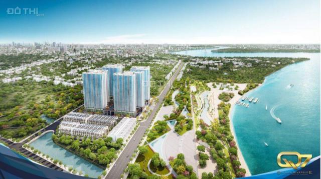 Chính chủ cần bán gấp trong T2/2021 Q7 Saigon Riverside 2PN, 66m2, hướng Nam view sông cực thoáng