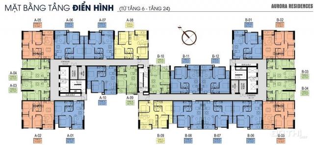 Khách gửi một số căn dự án Aurora Quận 8, từ 1,2,3PN chênh nhẹ