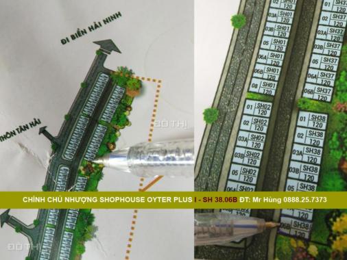 Cần bán shophouse Oyter Plus, căn góc cách biển 100m FLC Quảng Bình