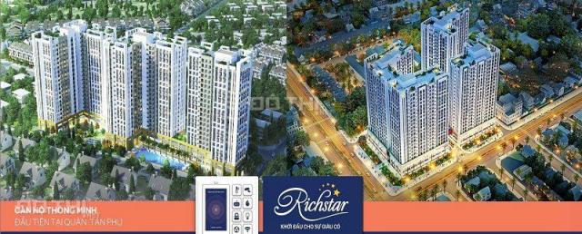 Cho thuê căn hộ RichStar, Tân Phú, diện tích 65m2, giá 9 triệu/th. View ngắm hoàng hôn, 0932600996