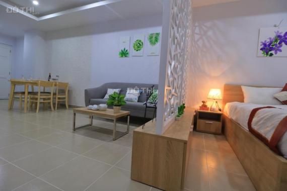 Cho thuê căn hộ Phú Hòa, Thủ Dầu Một, 46m2, full nội thất, 1 PN, giá 6.5 tr/th. LH 0911645579