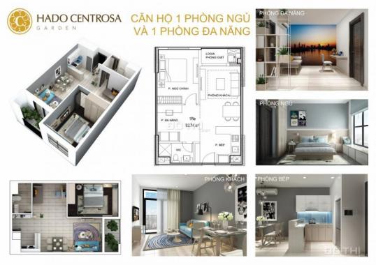Bán căn hộ HaDo Centrosa Garden diện tích 53.36 m2 1PN + 1 giá 3.15 tỷ thấp nhất thị trường