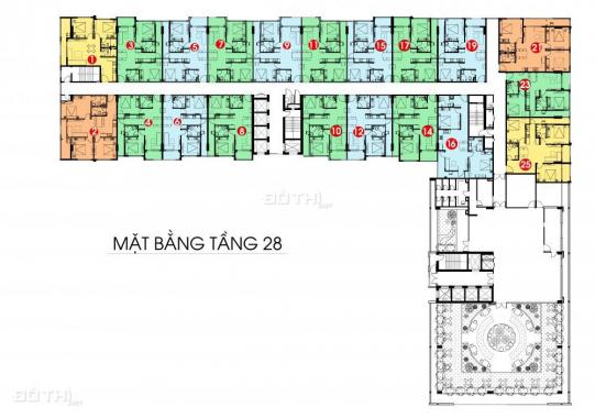 Bán căn hộ chung cư tại dự án The Monarchy, Sơn Trà, Đà Nẵng diện tích 75m2, giá 2.8 tỷ