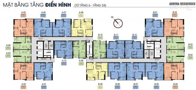 Bán căn hộ Aurora Quận 8, tầng 16 mặt tiền Võ Văn Kiệt - 1PN chênh 130tr