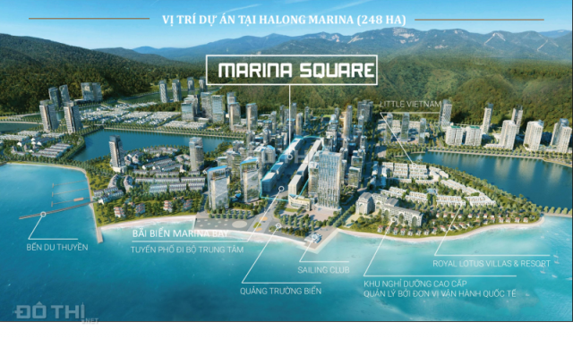 Marina Square Hạ Long, khách sạn 8 tầng ngay sát biển, hỗ trợ vay 70% LS 0%. LH 0975452555
