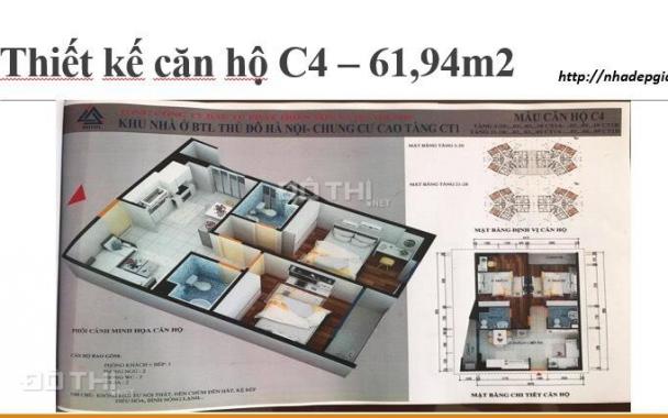 Chung cư giá rẻ, Bộ Tư Lệnh Thủ Đô! CT1-Yên Nghĩa, Lh: 0975342826