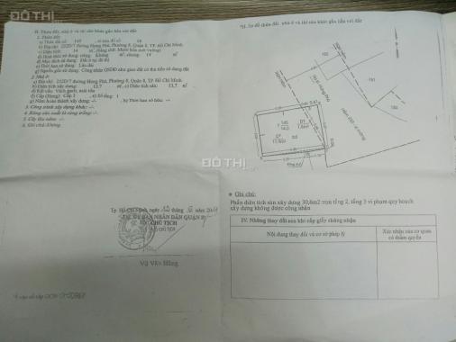 Nhà 2 lầu 232D/7 Hưng Phú, P. 8, Q. 8, xây ở kiên cố 2PN, sổ hồng riêng gần cầu Chữ Y, giá 1.75 tỷ