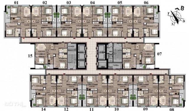 Cần nhượng lại CH ban công Đông Nam, tòa CT4 dự án 43 Phạm Văn Đồng có hỗ trợ vay 700tr