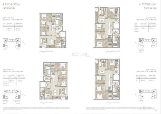 Bán căn hộ The Marq Quận 1, 4 phòng ngủ, 144m2, nội thất cao cấp 5*