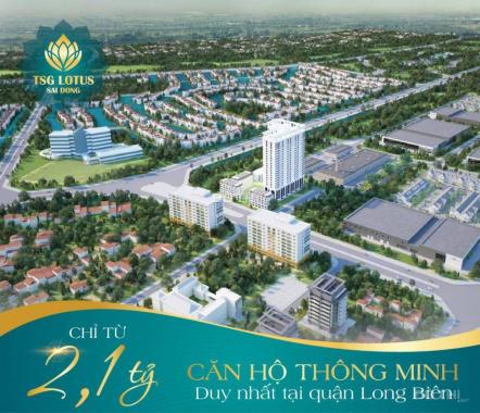 Chỉ 2.1 tỷ/căn hộ 3 PN thiết kế thông minh, tặng gói Smarthome, hỗ trợ 0% LS tại KĐT Sài Đồng
