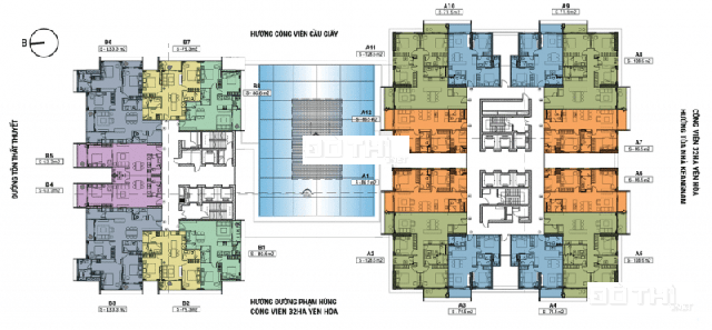 Chung cư cao cấp Sky Park Residence - giá chỉ từ 2.7 tỷ/căn - trực tiếp CĐT - LH: 0386822825