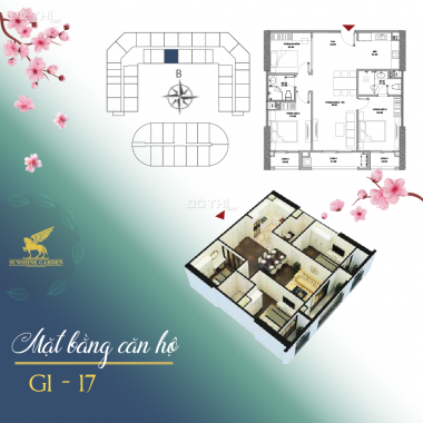 Sunshine Garden chiết khấu 8%, tặng gói nội thất 150tr, miễn phí 2 năm DV, vay 75% GTCH, LS 0%