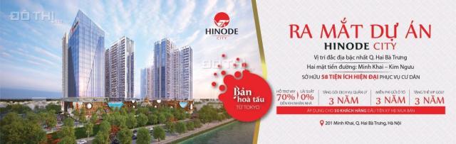 Căn 2 phòng ngủ dự án Hinode City, nội thất cao cấp, tiện ích 5*, CK 8.5%