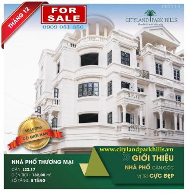 Sổ đỏ trực tiếp khi mua nhà phố dự án Cityland Park Hills Gò Vấp