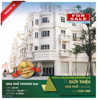 Sổ đỏ trực tiếp khi mua nhà phố dự án Cityland Park Hills Gò Vấp