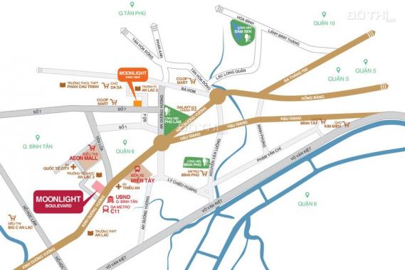 Chính chủ cần bán căn hộ Boulevard liền kề Aeon Mall quận Bình Tân