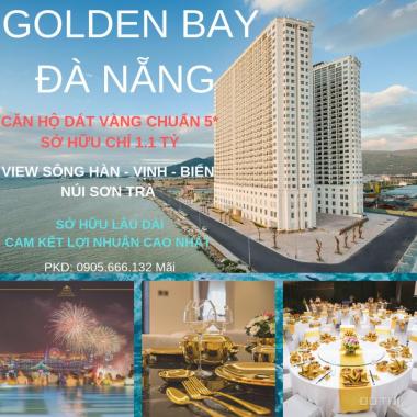 Căn hộ chuẩn 5* Golden Bay Đà Nẵng (Hòa Bình Green) giá chỉ 1,1 tỷ, LH 0905.666.132