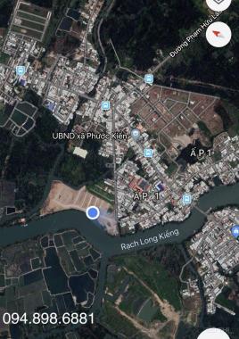Bán đất thổ cư 3 mặt tiền sông đường Lê Văn Lương, Xã Phước Kiển, Huyện Nhà Bè LH 0948986881