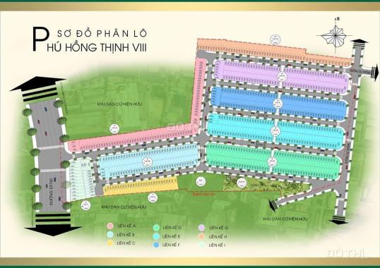 Phú Hồng Thịnh 8 - Dự án đẹp và sôi động nhất Bình Chuẩn Thuận An, sổ hồng riêng, 0898.405.502