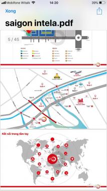 Cần bán căn hộ Sài Gòn Intela, chính chủ