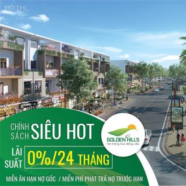 Chính sách mượn tiền không cần trả gốc và lãi. Chỉ 1,3 tỷ đồng sở hữu đất Golden Hills