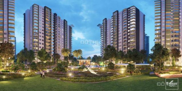 Bán căn trệt kinh doanh được view hồ nước Celadon City khu Emerald, 0909428180