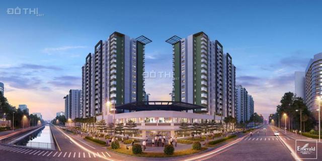 Bán căn trệt kinh doanh được view hồ nước Celadon City khu Emerald, 0909428180