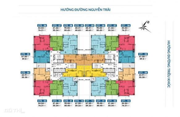 Ra bảng hàng đợt 1 60 căn hot nhất dự án PCC1 Thanh Xuân chỉ 1.6 tỷ/căn 2 phòng ngủ, 2 VS