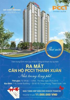 Mở bán dự án PCC1 Triều Khúc, Thanh Xuân, giá hấp dẫn CĐT từ 26 tr/m2