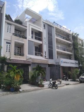 Cho thuê nhà phố MT Nguyễn Hoàng, An Phú An Khánh, Quận 2, 1 trệt 3 lầu, 5 PN, giá 33 triệu/th