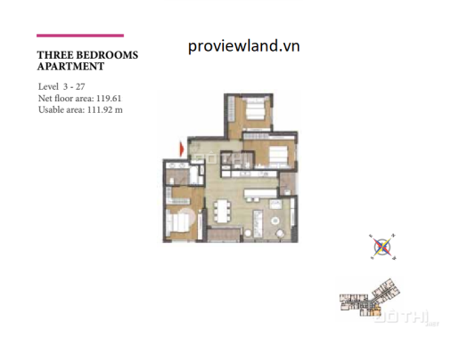 Bán căn hộ chung cư tại dự án Diamond Island, Quận 2, Hồ Chí Minh, diện tích 119m2, giá 8.2 tỷ